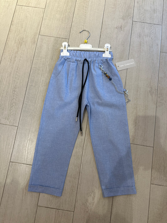 Pantalone estivo con caten