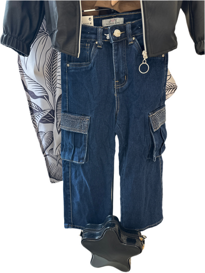 Jeans Cargo Brillanti
