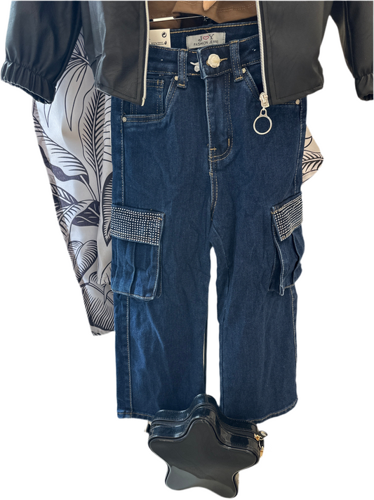 Jeans Cargo Brillanti