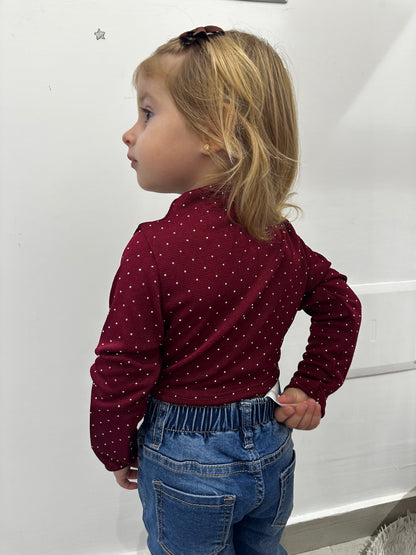 Maglia brillantini