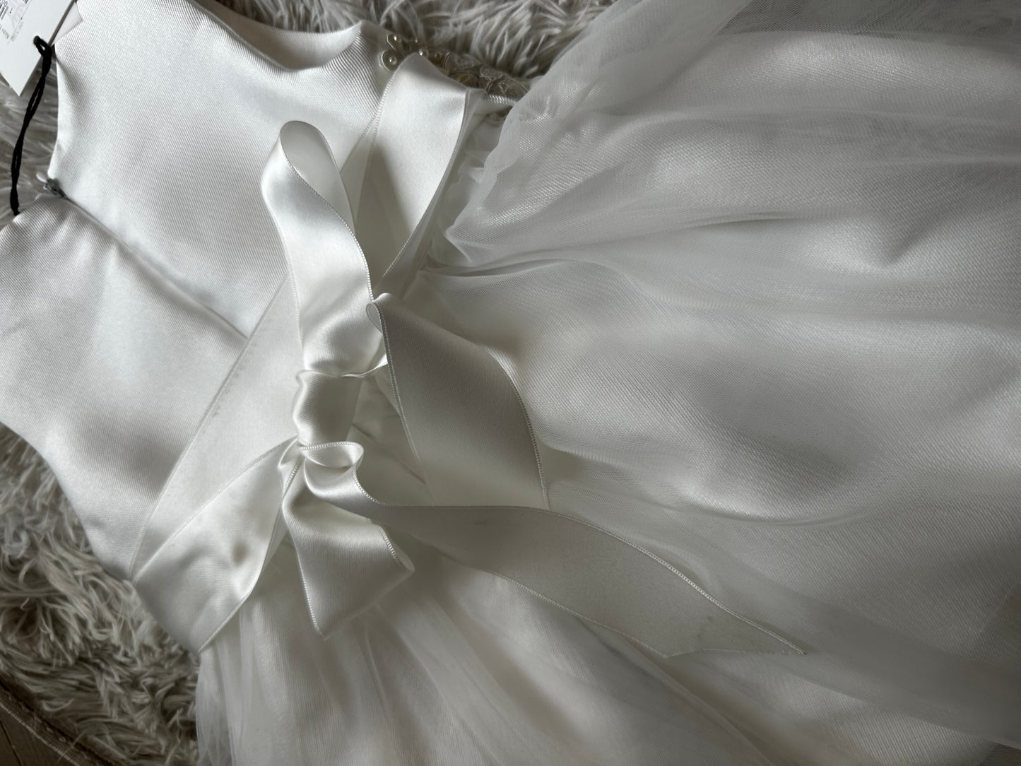 Dress in raso